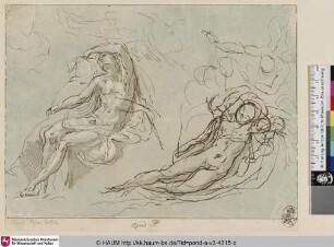 [Studien zu männlichen Körpern; Studies of male nude figures]