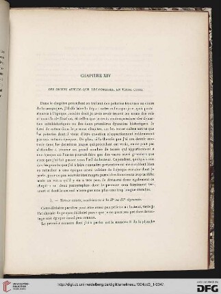 Chapitre XIV: Des objets autres que les poteries, en terre cuite