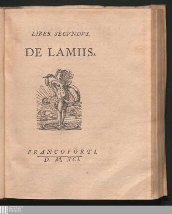Liber Secvndvs: De Lamiis