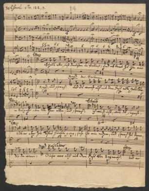 Choral: Wer hat dich so geschlagen