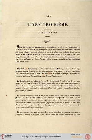Livre troisième
