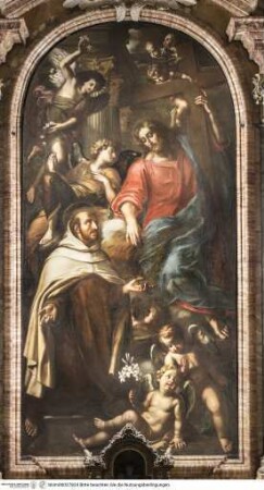 Christus erscheint dem heiligen Johannes vom Kreuz