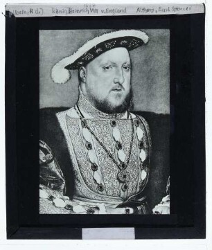 Holbein d. J., Bildnis von Henrich VIII. (Madrid TBM 191 (1934.39))