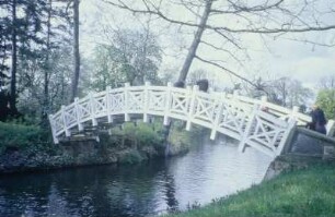 Weiße Brücke Park Wörlitz
