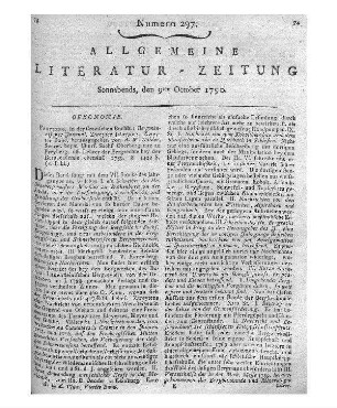 Bergmännisches Journal. Jg. 2, Bd. 2. Hrsg. von A. W. Köhler. Freiberg: Craz 1789