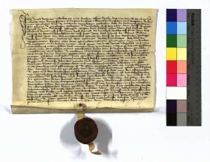 Revers von Jakob Locher (Lochinger ?)gegen Ulrich von Lentersheim, Deutschmeister, über erhaltene Lehen zu Archshofen
