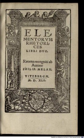 Elementorum Rhetorices libri duo