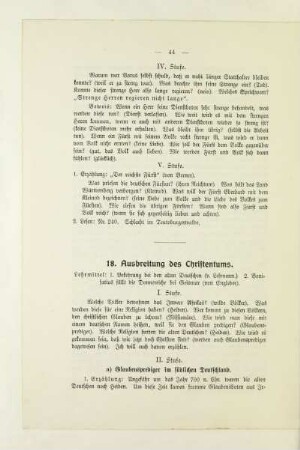 18. Ausbreitung des Christentums
