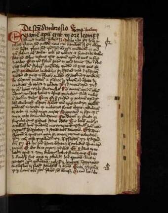 Jordanus de Quedlinburgo. Schneyer 3, 844 Nr. 359