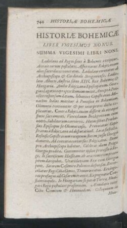 Liber Vigesimus Nonus