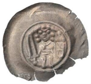 Fundmünze, Brakteat, 1250 - 1265