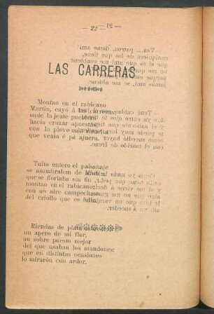 Las carreras [incompleto]