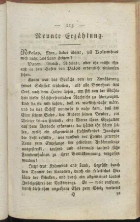 Neunte Erzählung
