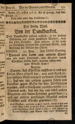 171-191, LXXXVI. bis XCV.