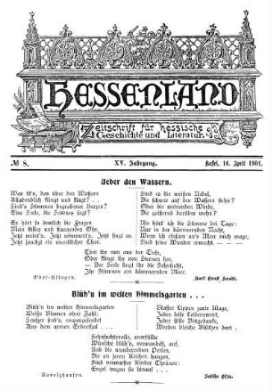 No. 8, 16. April 1901