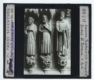 Amiens, Kathedrale Notre Dame : Westportal, Firmin-Portal, rechte Seite