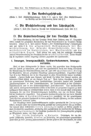 C. Die Wechselordnung und das Scheckgesetz.