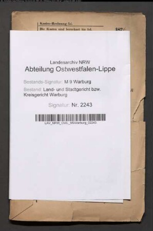 Erblasser: Riemann, Theresia, geb. Lücking:
