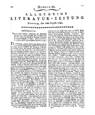 Sprengel, M. C.: Geschichte der Maratten : bis auf den lezten Frieden mit England den 17. May 1782. Nebst 1 charte. Halle: Gebauer 1786