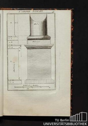 IV. L'Ordre Toscan. Description de...