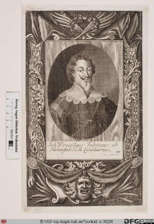 Bildnis Johann Wenzel Fabricius (von Hohenfall)