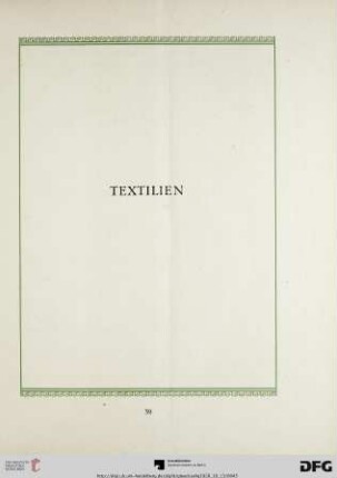 Textilien (Nr. 132-181)