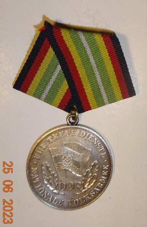 Medaille für treue Dienste in Silber für 10 Jahre