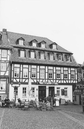 Wohnhaus, Fachwerk; Gelnhausen, Obermarkt 6