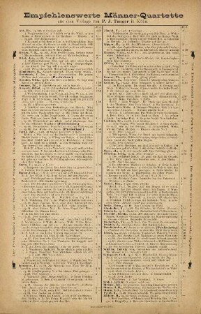 Sechs einfache Lieder für vierstimmigen Männerchor : op. 42, 6. An den Most : Nun grüss dich Gott mein edler Most
