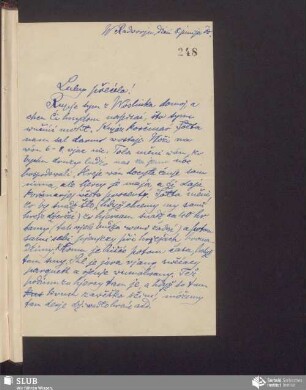 [list wot: Feliks Pětranc, 08.06.1900]