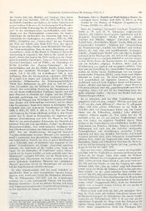 496-497 [Rezension] Ramsaran, John A., English and Hindi religious poetry