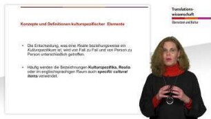 21. Vorlesung Translationswissenschaft: Kultur und Übersetzen Teil 2/3