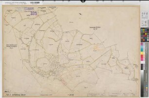 Asbeck (Menden), Umlegung Asbeck, Bl.2 Zuteilungskarte Asbeck Flur 2