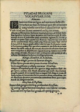 Vocabularium