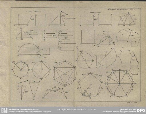 Elemente der Geometrie. Taf: 6.