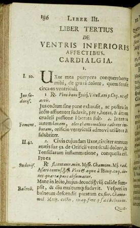 Liber Tertius. De Ventris Inferioris Affectibus.