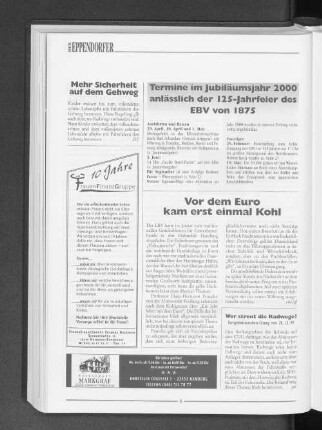 Vor dem Euro kam erst einmal Kohl