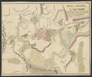 Plan von der Gegend bey Nauemburg