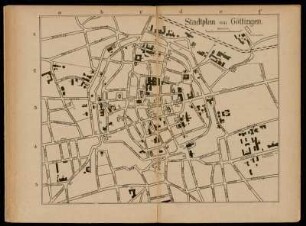 Stadtplan von Göttingen