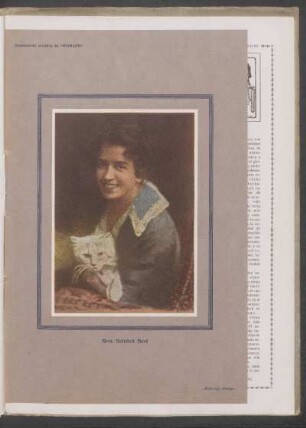 [Fotografía de] Srta. Soledad Seré