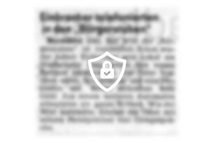 Einbrecher telefonierten in [Name maskiert]