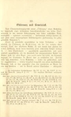 III. Observanz und Beweislast