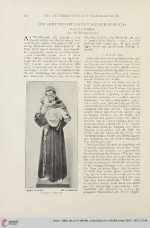 Die "Muttergottes von Schmerlenbach"