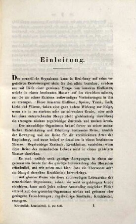 Lehrbuch der Arzneimittellehre, 1