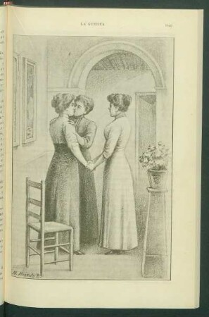 [Beso entre mujeres]
