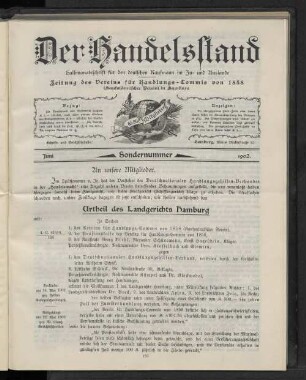 Juni Sondernummer 1902