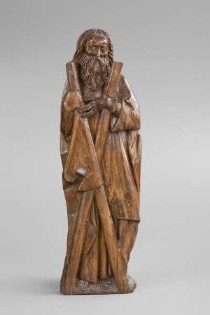 Christus, hl. Magdalena, hl. Christophorus und neun Aposteln — Apostel Andreas