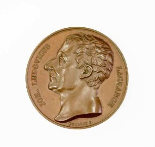 Gedenkmedaille auf den Mathematiker und Astronomen Johann Louis Comte de Lagrange