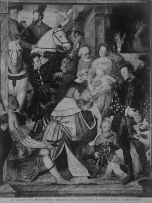 Himmelfahrt Mariens, Szenen aus dem Marienleben — Anbetung der Könige