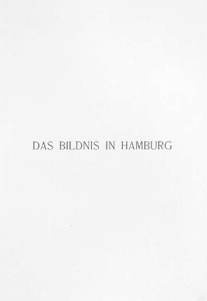 2: Das Bildnis in Hamburg : der Kunstverein zu Hamburg